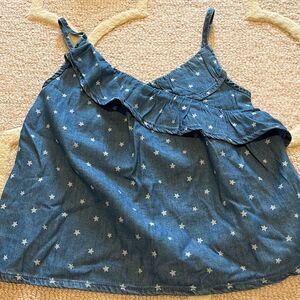 Osh kosh ruffle star tank